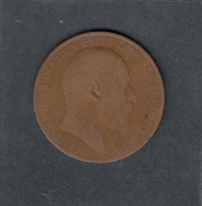 Beschrijving: 1 Penny EDWARD VII